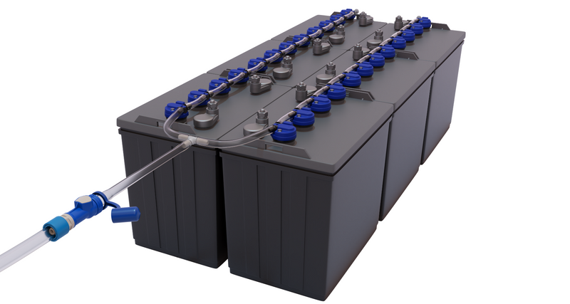 Battery Watering System for Golf Cart, RV, Marine, Solar. Watering Batteries. Water My Battery. Battery Watering Kit. Flow-Rite Watering System. Trojan HydroLink. Battery Filling System. RV Watering System. Golf Cart Watering System. Automatic Battery Watering System. EZGO. Club Car. ICON.