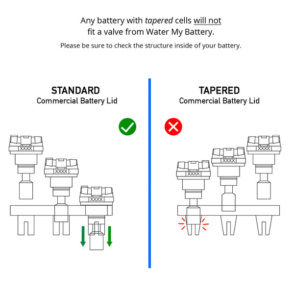 12v - 8 Batteries (TB4)