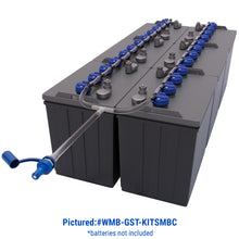 Battery Watering System for Golf Cart, RV, Marine, Solar. Watering Batteries. Water My Battery. Battery Watering Kit. Flow-Rite Watering System. Trojan HydroLink. Battery Filling System. RV Watering System. Golf Cart Watering System. Automatic Battery Watering System. EZGO. Club Car. ICON.